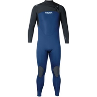 Mens Axis 3/2mm Chest Zip Wetsuit